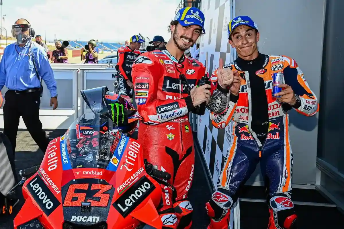 Marc Marquez Gabung Ducati Bisa Jadi Bencana, Kata Bagnaia!